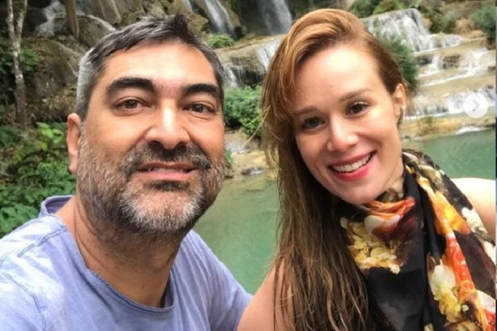 Mariana Ximenes e Zeca Camargo (Foto: Reprodução Instagram)