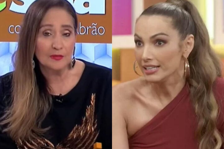 Sonia Abrão e Patrícia Poeta