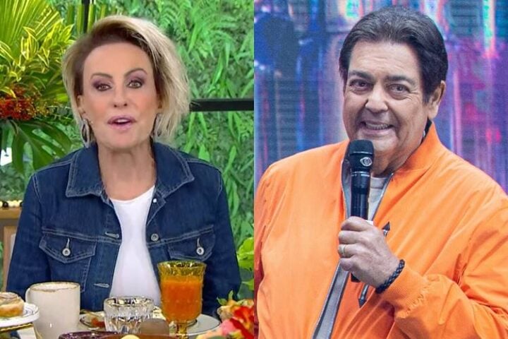 Ana Maria Braga e Faustão