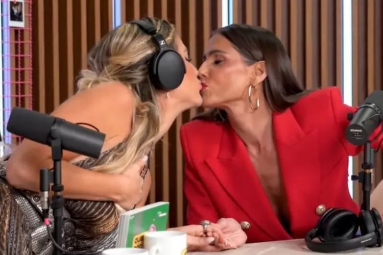 Deborah Secco reafirma convite picante para Giovanna Ewbank após ser exposta: “Te esperando”