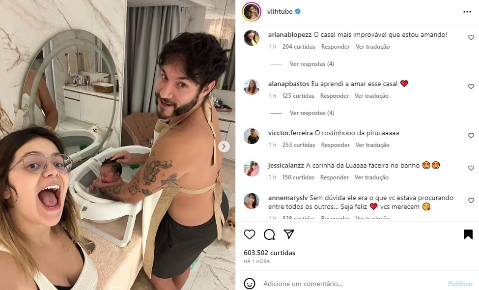 Eliezer e Viih Tube  (Foto: Reprodução Instagram)