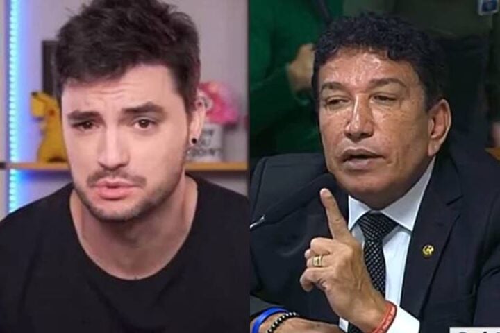 Felipe Neto e Magno Malta