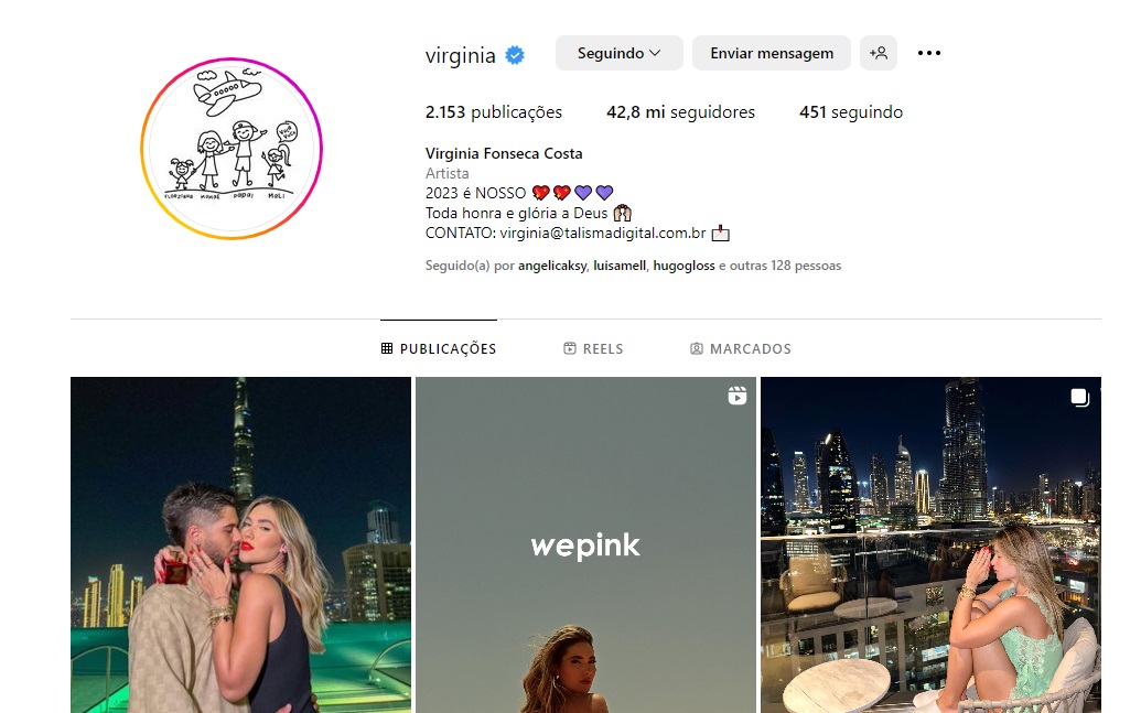 Instagram Virginia Fonseca (Foto: Reprodução Instagram)