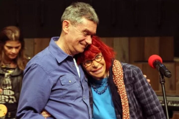 Serginho Groisman e Rita Lee