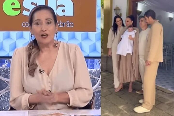 Sonia Abrão e família de Claudia Raia