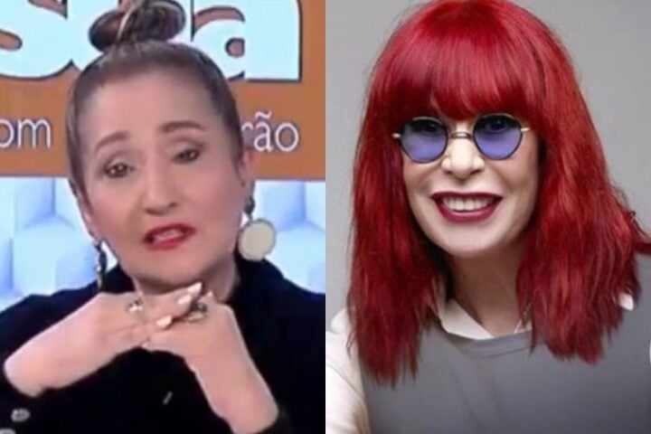 Sonia Abrão e Rita Lee