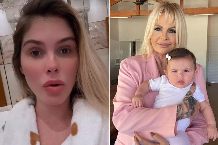 Bárbara Evans expõe que a filha não reconhece a avó Monique Evans Infelizmente Área VIP