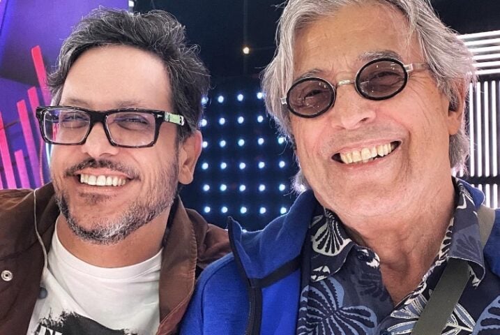 Lucio Mauro Filho e Ivan Lins ( Foto: Reprodução Instagram)