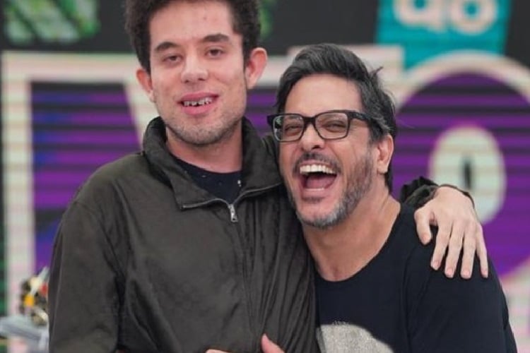 Lucio Mauro Filho e Romeo Mion (Foto: Reprodução Instagram)