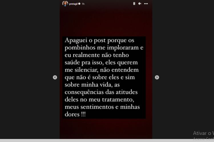 Preta Gil - Reprodução Instagram