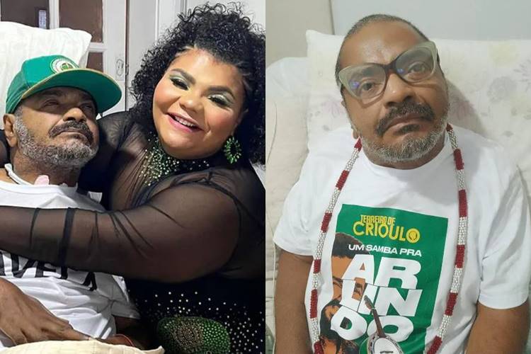 Filha de Arlindo Cruz atualiza estado de sa de do pai