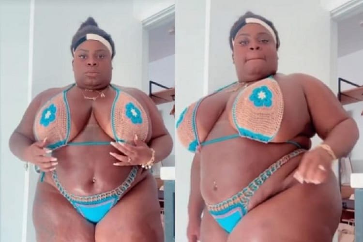 Jojo Todynho surge mais magra de biquíni fio dental e dispara contra os haters a bunda é minha