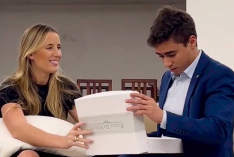 Lívia e Nikolas Ferreira