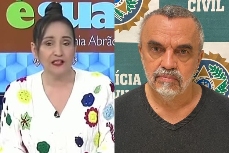 Sonia Abrão e José Dumont (Foto - RedeTV! - Divulgação - Montagem Área VIP)