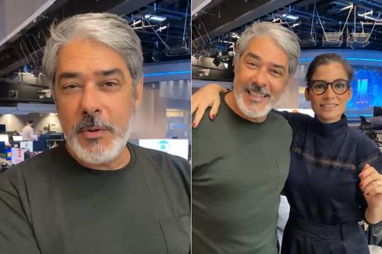 William Bonner e Renata Vasconcellos voltam ao JN