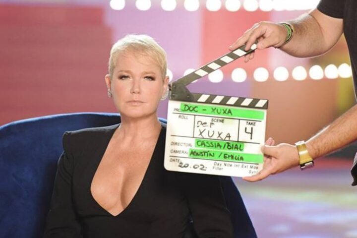 Xuxa em seu documentário na Globoplay