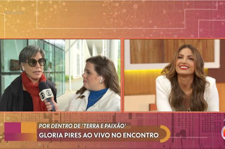 Glória Pires no 'Encontro'