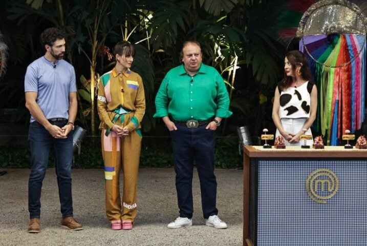 Helena Rizzo, Erick Jacquin e Rodrigo Oliveira no MasterChef Brasil - Foto: Melissa Haidar/Band