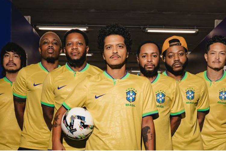 Bruno Mars e Banda - Foto Instagram oficial