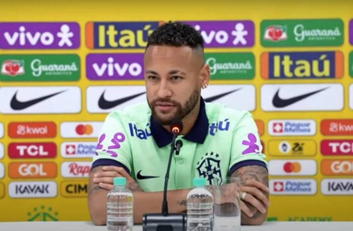 Jogador Neymar - Foto: YouTube/CBF