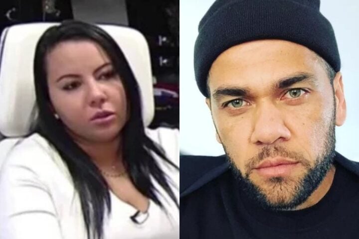 Dinorah Santana e Daniel Alves