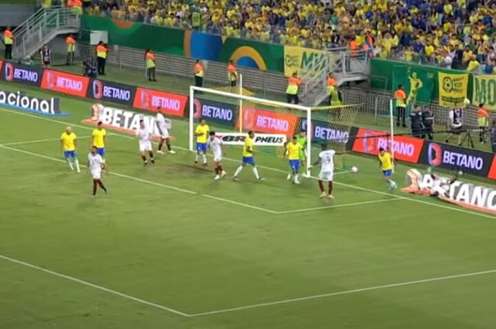 Brasil empata com a Venezuela em 1 a 1