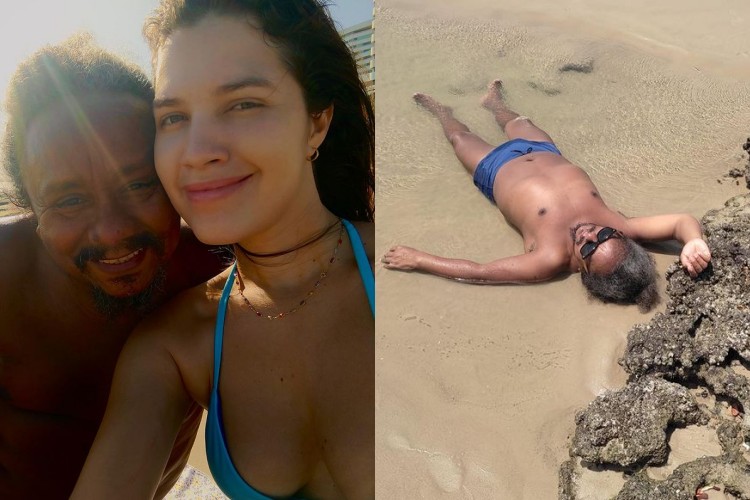 Chico César e Larissa Carvalho Furtado