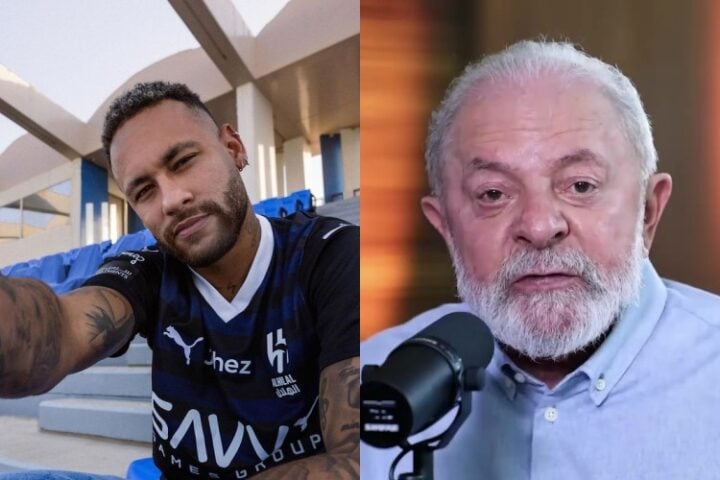 Neymar e Lula