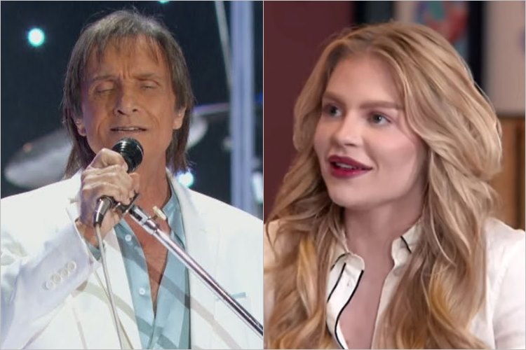 Roberto Carlos e Luísa Sonza - Foto: TV Globo/YouTube