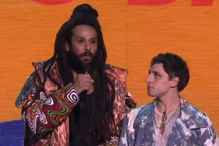 Amaury Lorenzo e Diego Martins no Prêmio Multishow