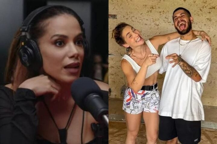 Anitta, Virginia e Zé Felipe (Reprodução: Youtube/Instagram)