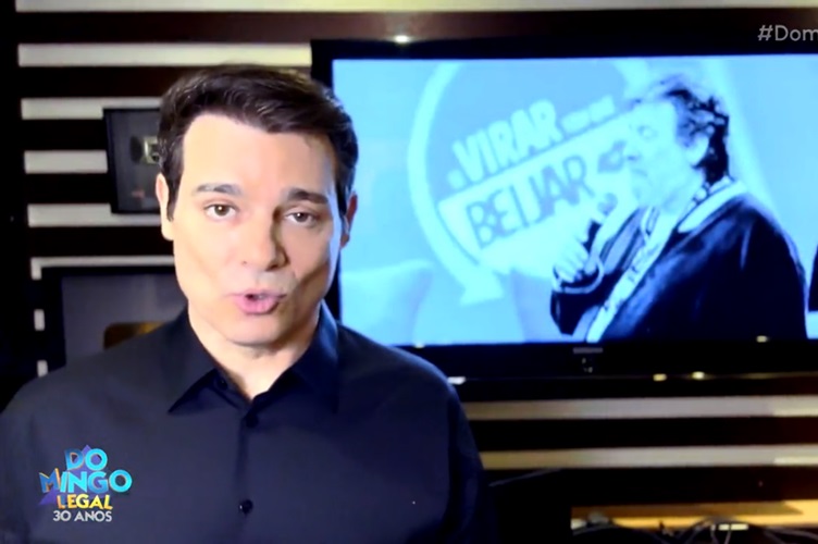 Celso Portiolli no Domingo Legal - Foto: SBT