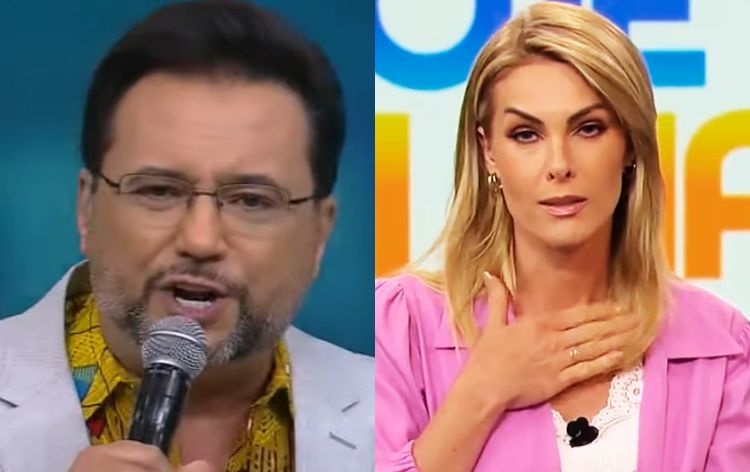 Geraldo Luís e Ana Hickmann (Reprodução: RedeTV e Record)