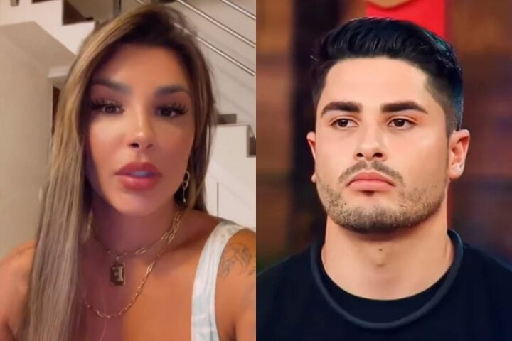 Jenny Gontijo e Lucas Souza (Reprodução: Instagram/PlayPlus)