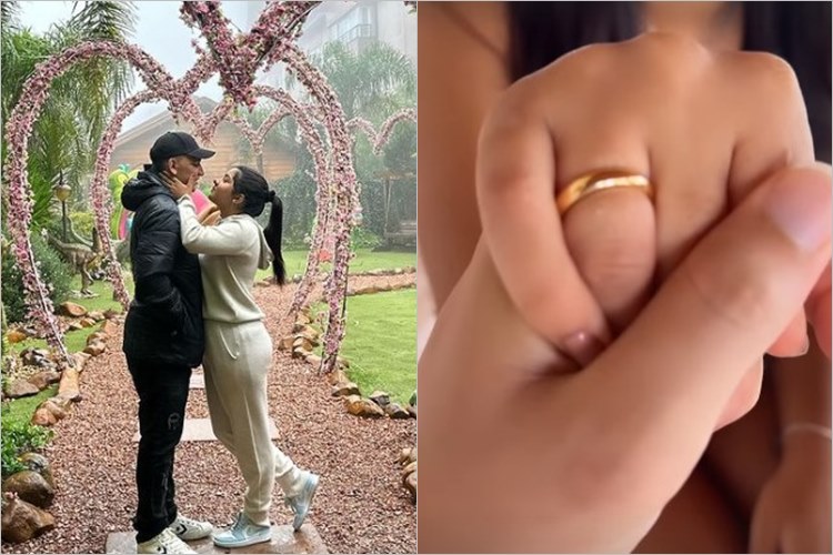 João Gomes pede Ary Mirelle em casamento