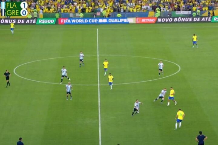 TV Globo erra ao mostrar placar do jogo entre Brasil e Argentina - Área VIP