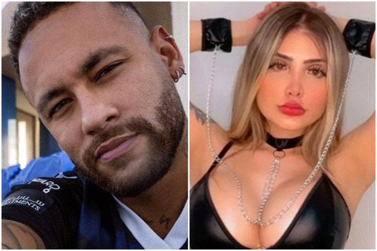 Neymar pede nudes para modelo e conversa vaza - Área VIP