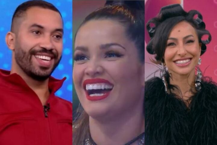 Gil, Juliette e Sabrina (Reprodução: TV Globo)