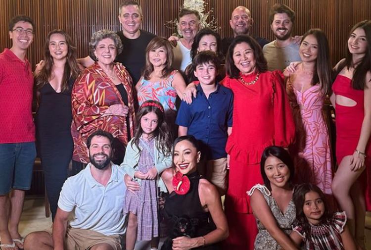 Natal de Sabrina Sato e Duda Nagle