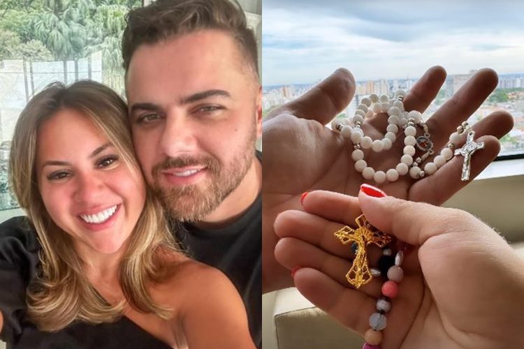 Natália Toscano e Zé Neto