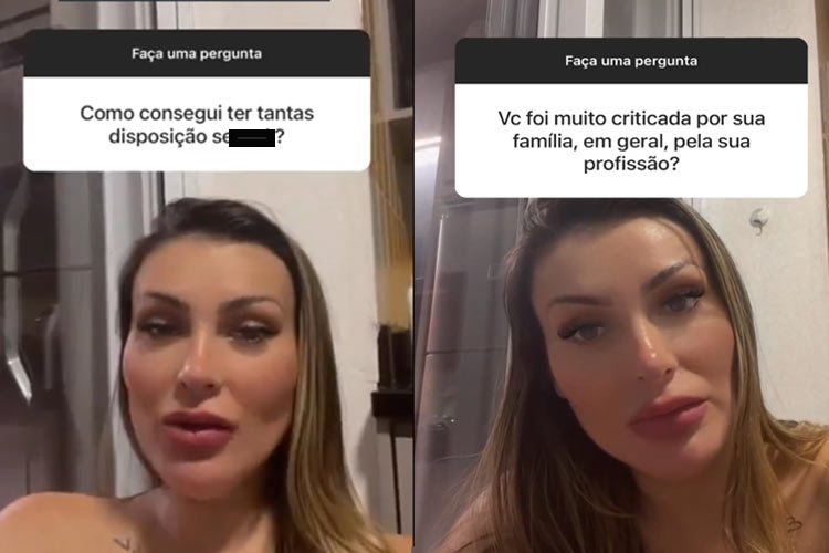 Andressa Urach Fala Sobre Disposi O Para Gravar Conte Do Adulto Estou Bem Cansada Rea Vip