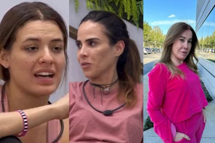 Beatriz, Wanessa e Zilu (Reprodução: Globoplay/Instagram)