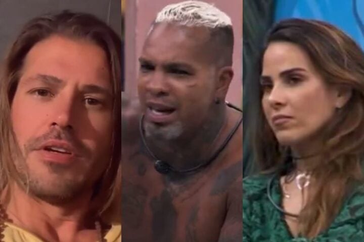 Dado Dolabella, Rodriguinho, Wanessa (Reprodução: Instagram/GloboPlay)