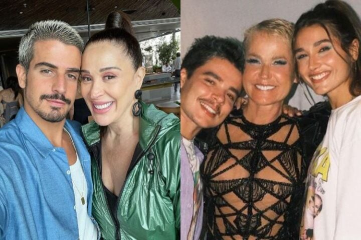 Enzo Celulari e Claudia Raia, Sasha, João e Xuxa (Reprodução: Instagram)