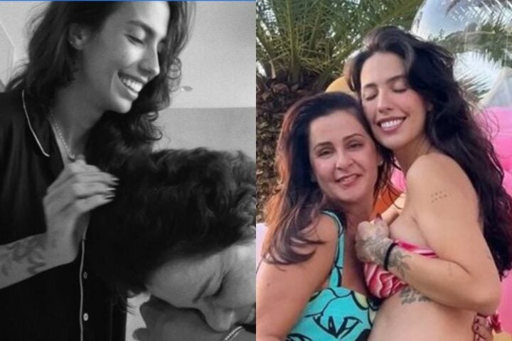 Gabi Brandt e a mãe Silvia Nunes (Reprodução: Instagram)