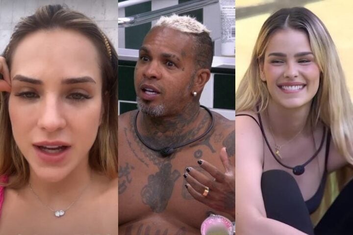 Gabi Martins, Rodriguinho e Yasmin Brunet (Reprodução: Instagram/GloboPlay)