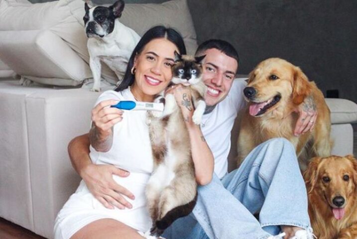 Karine Carrijo e o marido Thiago Lima - Foto: Instagram