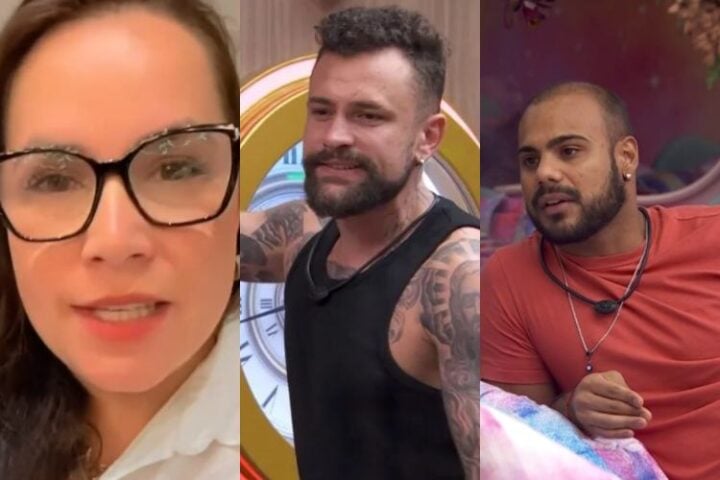 Luziane Lima, mãe de Vinicius, criticou o Marcus (Reprodução: Instagram/TV Globo)