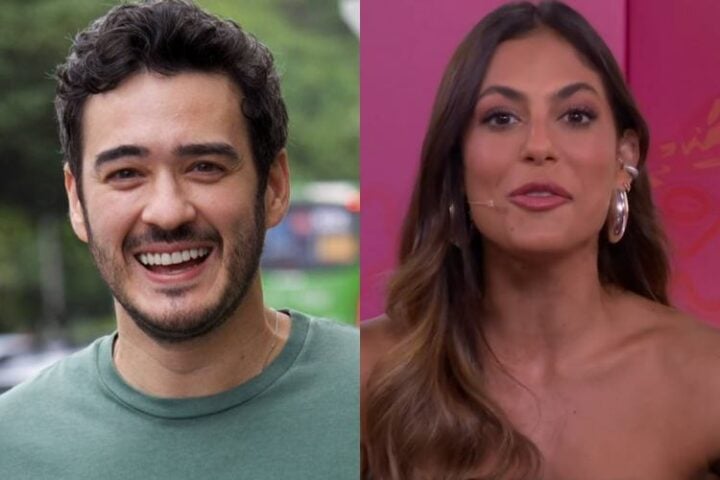 Marcos Veras e Mari (Reprodução: Instagram TV Globo)