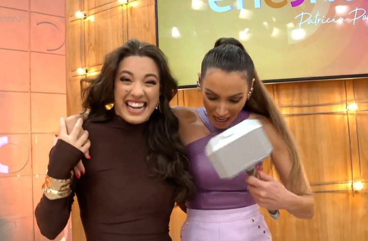 Beatriz Reis e Patrícia Poeta no Encontro